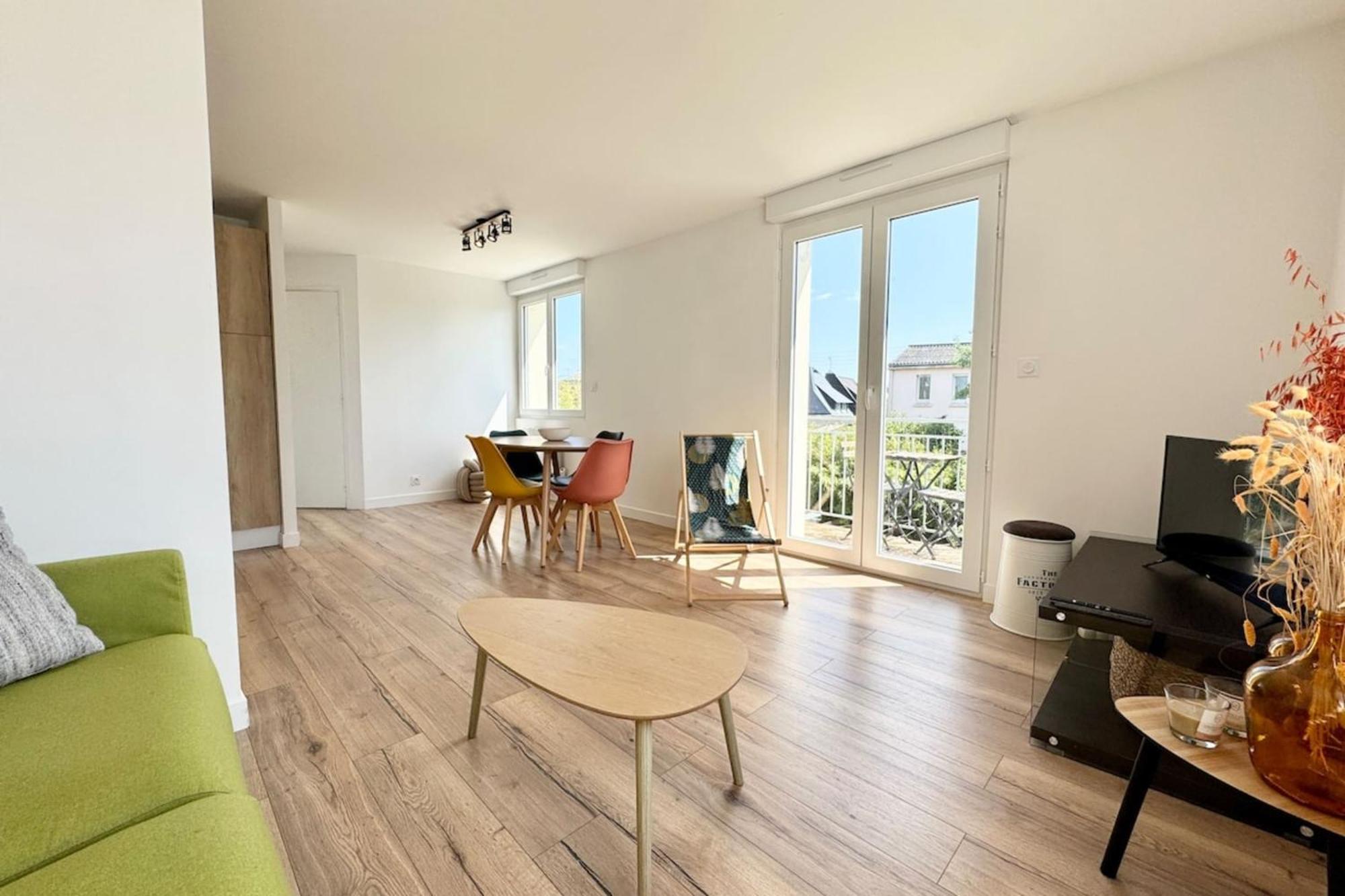 T2 - Balcon - Au Coeur Des Chenes Ploemeur Exteriör bild