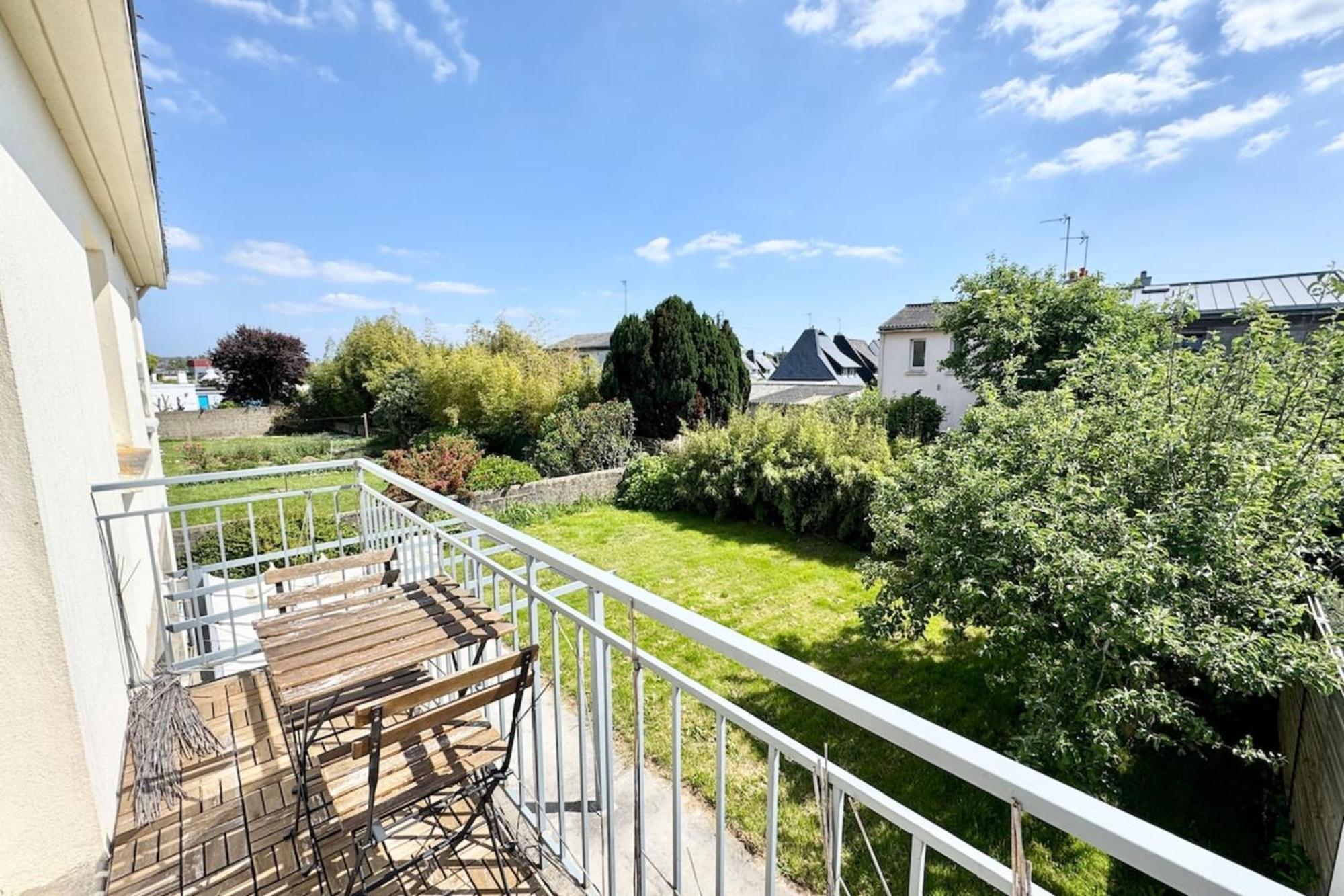 T2 - Balcon - Au Coeur Des Chenes Ploemeur Exteriör bild